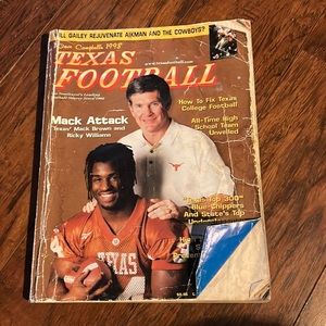 1998 Dave Campbell’s Texas football magazine- check other issues. Make an offer